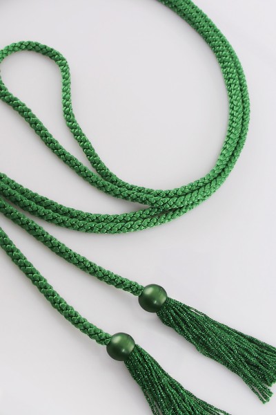 Cingulum com borlas verdes